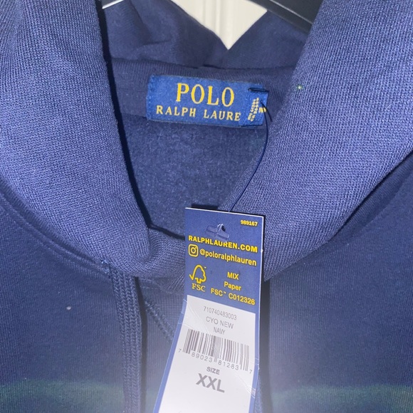 Polo XXL dye damage sweater - Picture 2 of 8